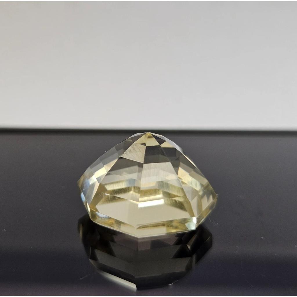 Natural Yellow Sapphire Hexagon Cut 22+ Ct Stunning Certified Loose Gemstone