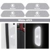 AAFO1 For Skoda Night Reflective Car Door Sticker Safety Warning Reflector Tape Decal Accessories S Kodiaq Octavia 2 3 Yeti Karoq