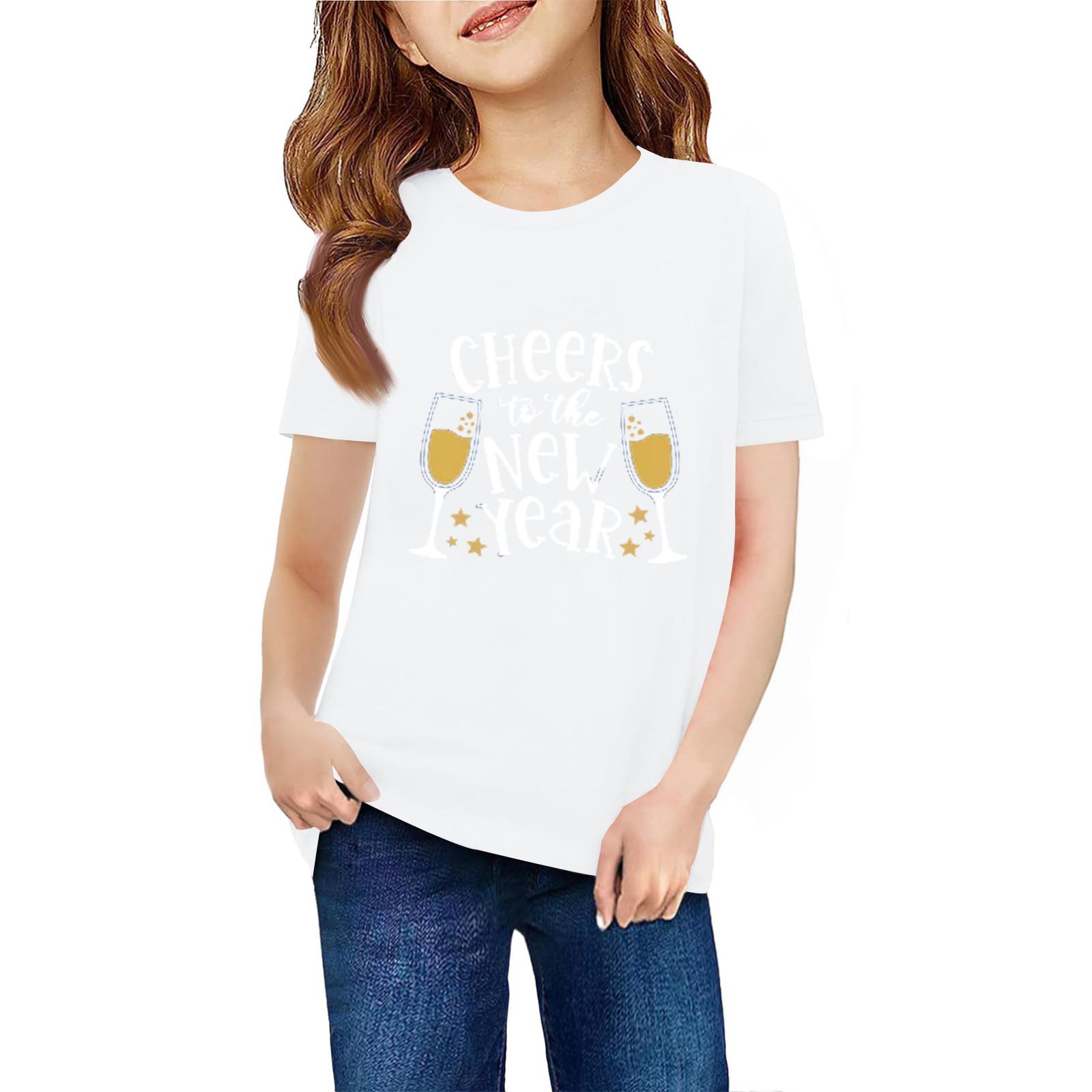 

Детская футболка с коротким рукавом и принтом животных, повседневный топ 160