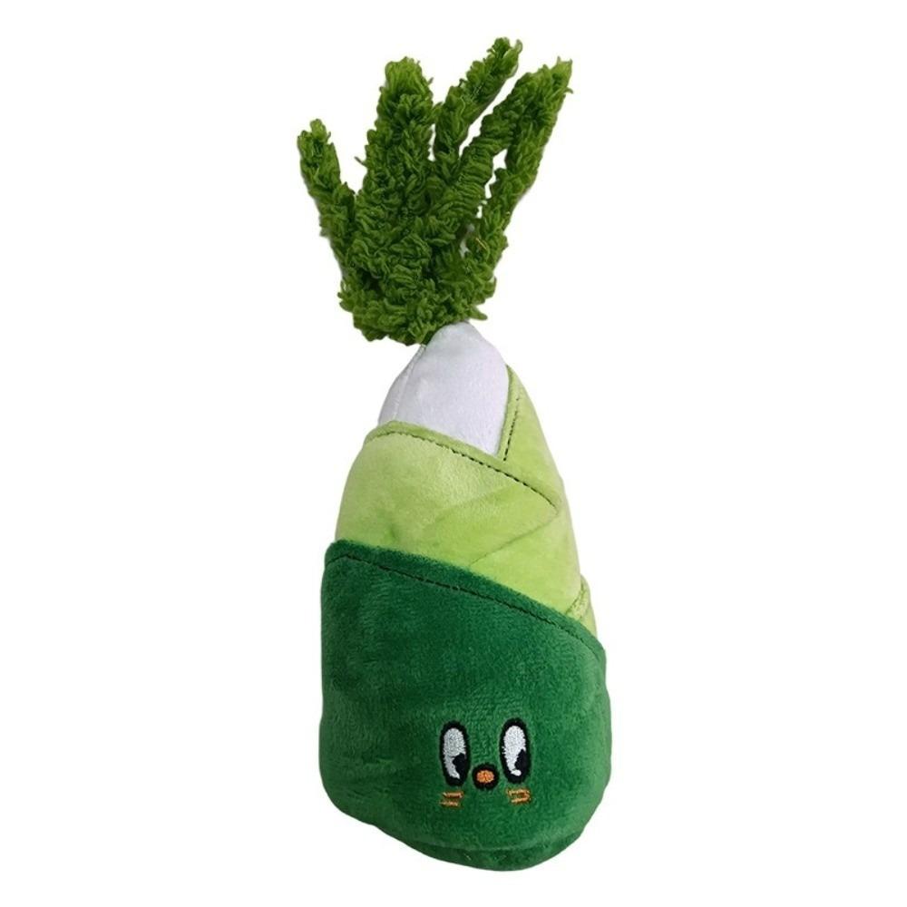 Simulation Bamboo Shoots Pillow Cat Toy Scratch Resistant Cat Teaser Toy Entertainment зелёный