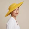Wide Brim Vintage Fascinator Hat Big Bride Headdress Exquisite Masquerade Top Hat  Party