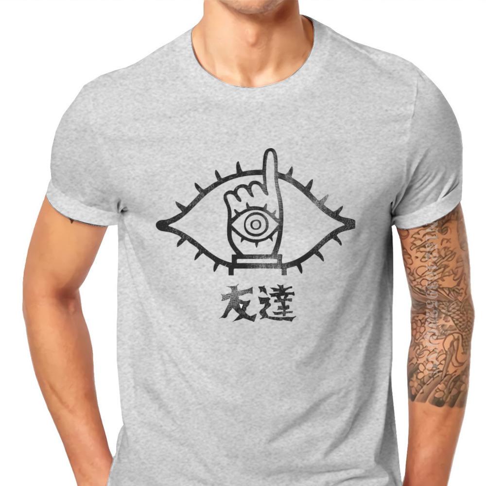 Friend Men Tshirts 20th Century Boys Manga Kenji Otcho Tshirt Clothing Fabric Men T Shirts Humor Top Quality Fathers Day