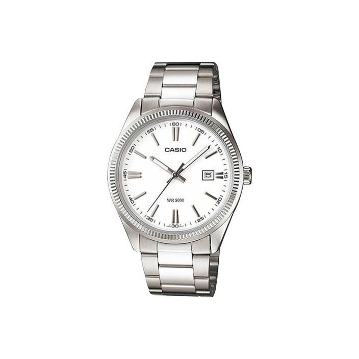 CASIO G Shock MTP 1302D 7A1 MTP-1302D-7A1 Silver Regular Watch Box