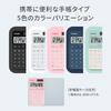 Casio Design Wallet 10 Calculator, Style, Colorful, Black, Digits, SL-300D-BK-N
