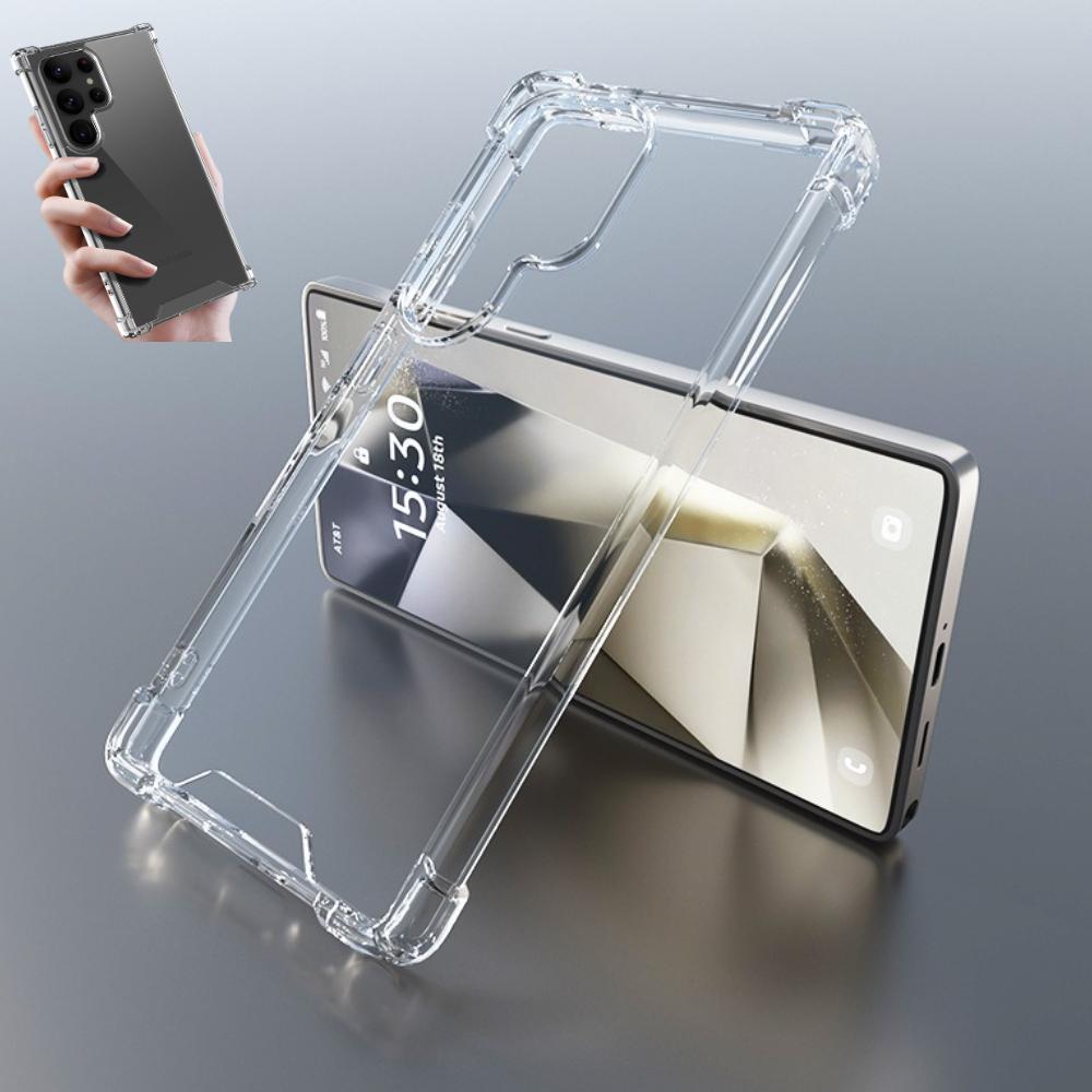 

Transparente Anti-yellowing Phone Cases For Samsung S25 ULTTA S24 S23 Plus S22 S21 S20 FE A15 A16 A06 A26 A35 A36 A55 A56 Cover Samsung Galaxy M36