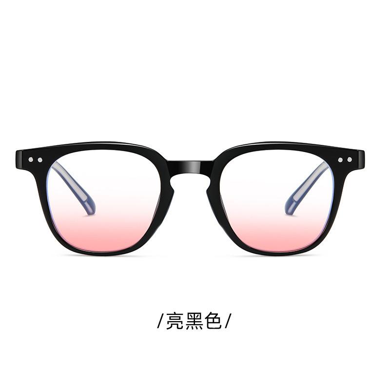 

Очки Blush, Маленькая простая черная оправа, Высококачественные глаза, Очки для близорукости, Защита от синего света, Женский Tide blush чёрный