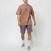 Converse Pushing Along T Shirt Men's Cameo Brown 10023267-A04