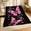 Abstract Pattern Coral Fleece Blanket