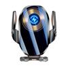Car Mobile Phone Bracket Three-Axis Linkage Double Sensor Automatic Opening and Closing Luminous Wireless Charger Car Phone Holder