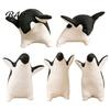 Housewarming Present Ideas Cute Penguin Figurine, Nordic Style Small Animal Statue, Whimsical Office Desk Accessories Shelf Tabletop Decor Ornament,
