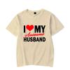 I Love My Awesome Wife Husband T Shirts Honeymoon Couple Outfits Dating Couples Anniversary Gifts Men Women Tee Shirt Oversize
