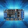 DC 12/24V Dual MOS Digital Display LED Timer Delay Switch Circuit Board Timing