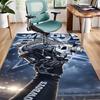 Dallas Cowboys Design Area Rug - Non-Slip, Soft & Cozy Floor Mat for Living Room, Bedroom, Office - Indoor/Outdoor Decorative Carpet