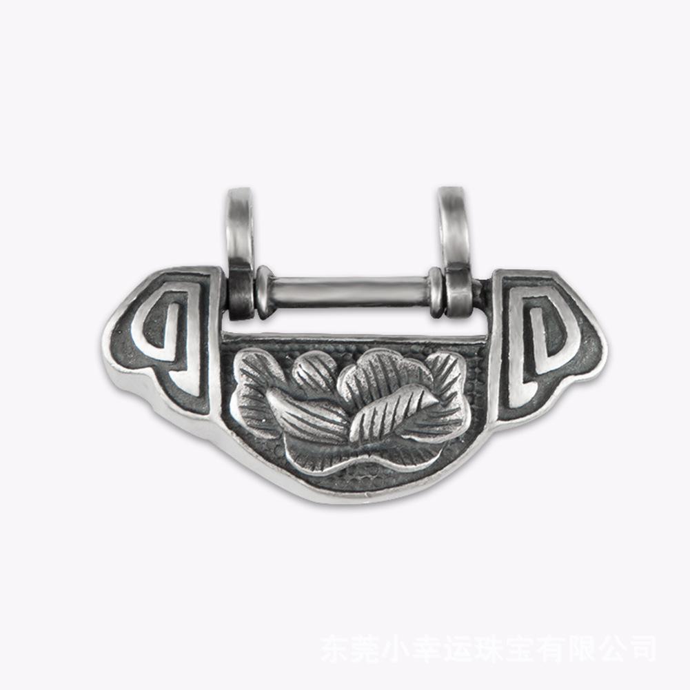 

Кулон Лотос ручной работы из серебра S925 от Jade Angel: Этнический стиль с нишевым дизайном. 925 Silver