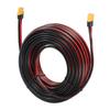 Cabo de Extensão uxcell XT60, 12AWG 50ft Conector XT60 Fêmea para Macho de Cobre Estanhado Cabo de Alimentação, UL2468, para Estações de Energia Portáteis RC e Solares