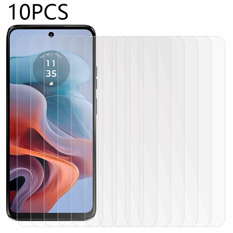 

10PCS For Motorola Moto G45 5G/G34 5G Tempered Glass Film 2.5D Screen Protector 0.3mm Type A