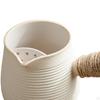 Keramik-Teekanne Teefilter 700ml Zubereiter mit Anti-Hitzeschutz-Griff für Wandern Camping Hotel Picknick