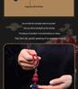 Cinnabar Auspicious Clouds Gourd Rearview Mirror Tassel - Premium Car Pendant Ornament