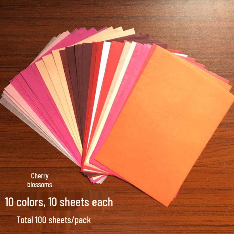 A5 Sydney Color Series DIY Mixed-Color Thin Page Notebook and Wrapping Paper