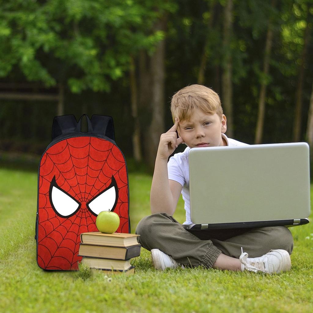 Cartoon Printing Casual Shoulder Bag Junior High School Students Large Capacity Backpacks