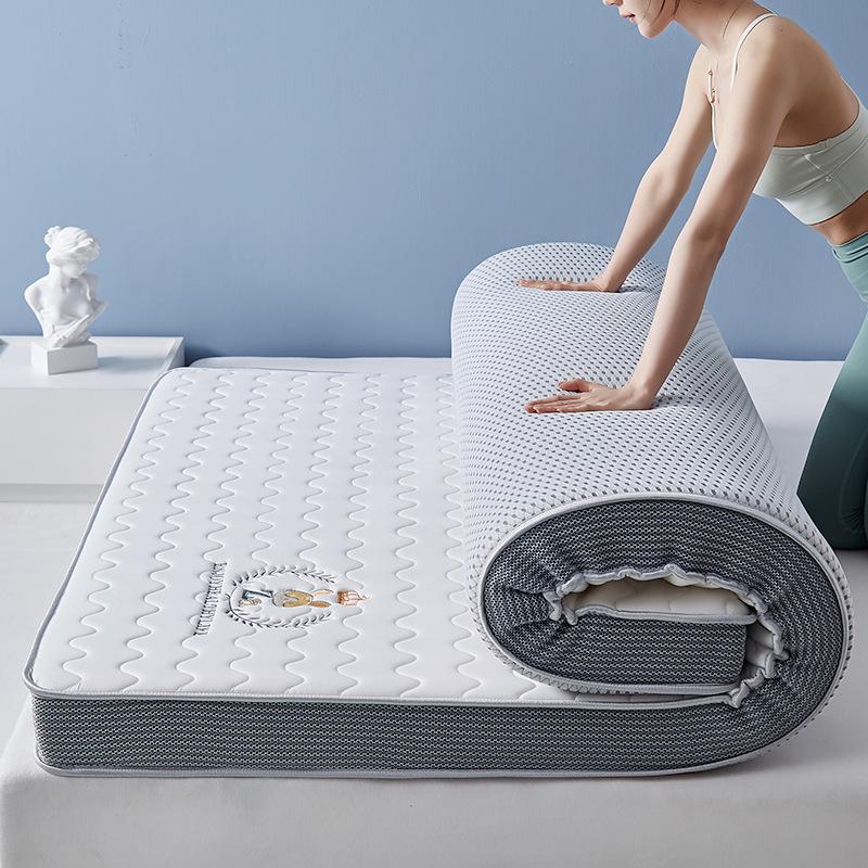 Student Dormitory Quilted Latex Mattress Pad - Thick 1.8m Tatami Bed Sponge