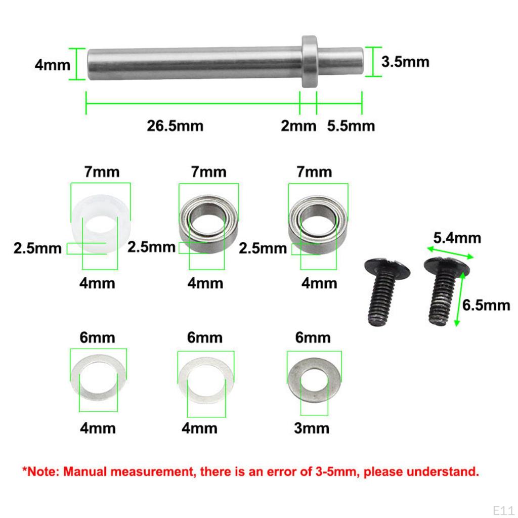 Akcesoria do narzędzi do naprawy wału kołowrotka DIY Części Łożysko o dużej wytrzymałości