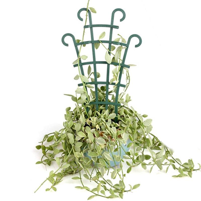 6 Pieces Rustproof Garden Trellis for Potted Climbing Plants Outdoor Indoor Pot Stable Supports for Home Office