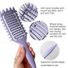 3 in 1 Curl Define Styling Brush Hollow Out Detangling Hair Brush Tangled Hair Comb Shaping Defining Curls Barber Styling Tools