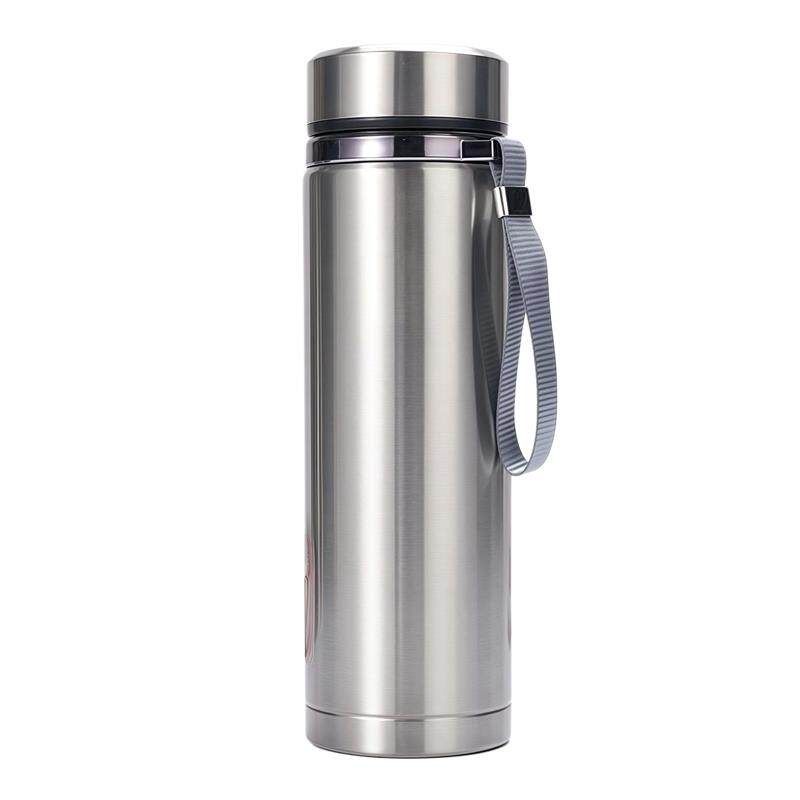 Japan's New Model Portable Outdoor Business Water Cup with Filter, Tea Brewing Cup, Stainless Steel Large-Capacity Thermos Cup