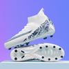 New Foreign Trade High-top Football Shoes Men's Youth Sports Outdoor MG Nails Artificial Grass Sports Training Shoes