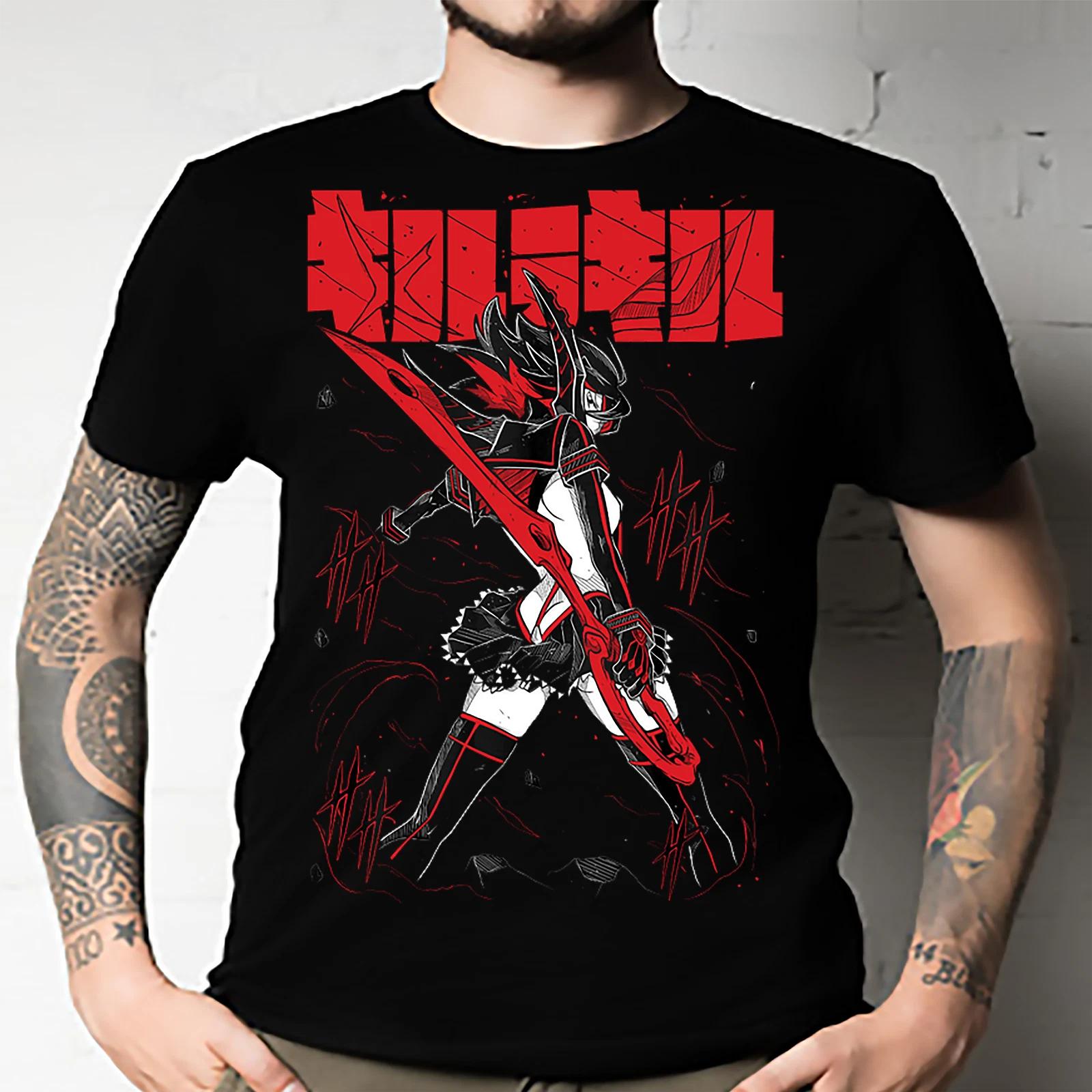 Men s and Women s T-shirts Kill la Kill Ryuko M