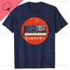 Vintage VU Meter Sound Engineer Analog Electronic O-Neck Cotton T Shirt Men Audio Engineer Recording Studio Funny Tshits Men Top