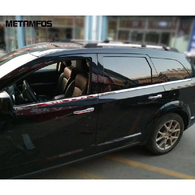 For Dodge Journey Jcuv For Fiat Freemont 2009-2018 Lower Window Sill Window Frame Molding Trim Exterior Accessories