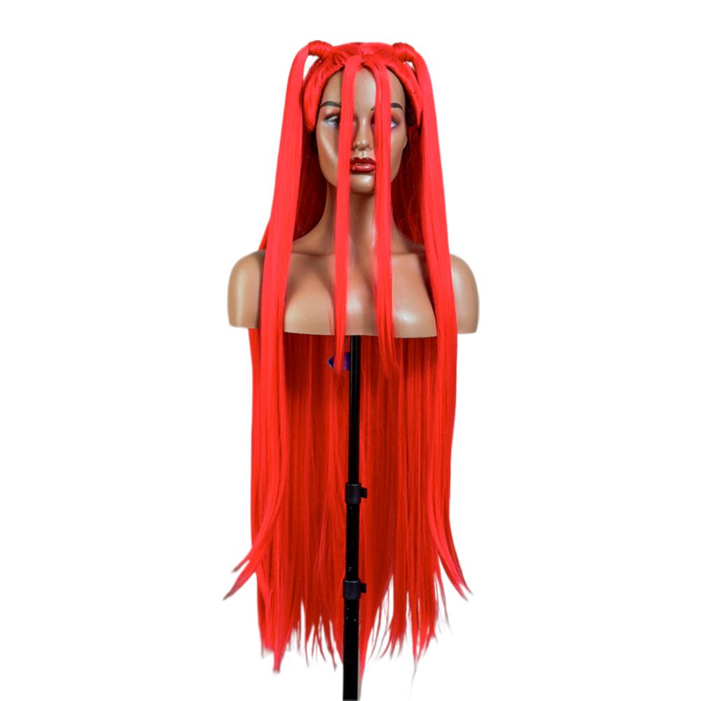 NEW Kpop Demon Hunters Wig Rumi Mira Zoey Saja Boys Baby Wig Men Women Synthetic Hair Free Wig Cap Cosplay Halloween Party Props