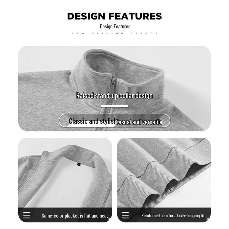 Jeep Men's Stand-Collar Casual Jacket