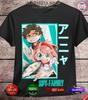 Spy X Family T-Shirt Anya Forger Damian Anime Japanese Tee Shirt Manga Kawaii