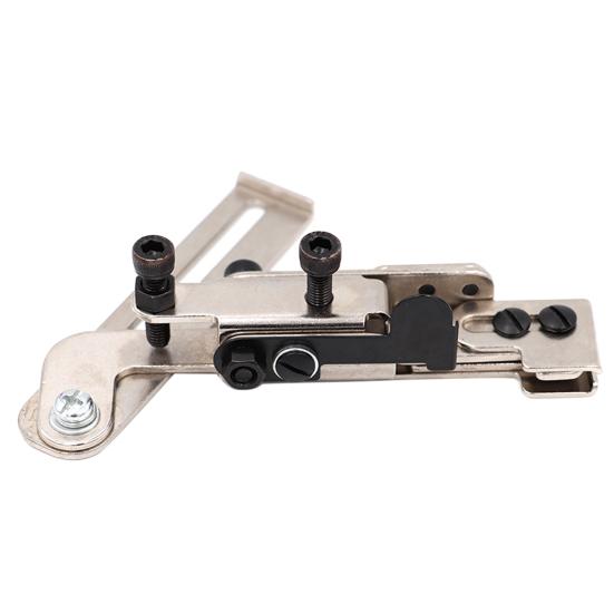 Adjustable Metal Zipper Guide Attachment for Home Industrial Sewing Machine