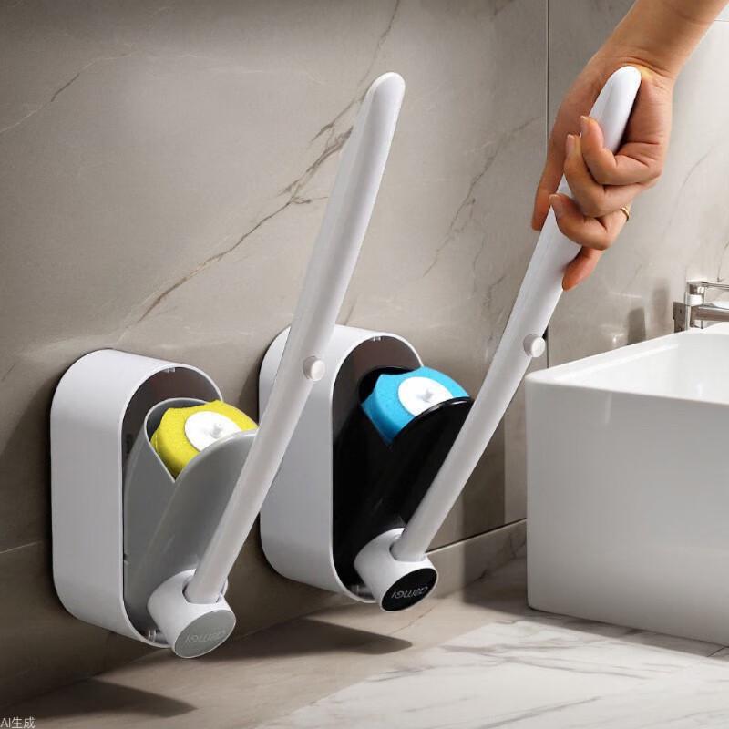 Chang Baosen Disposable Wall-Mounted Toilet Brush Set