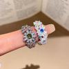 Korean Style Daisy Flower Ring - Elegant High-End Index Finger Jewelry