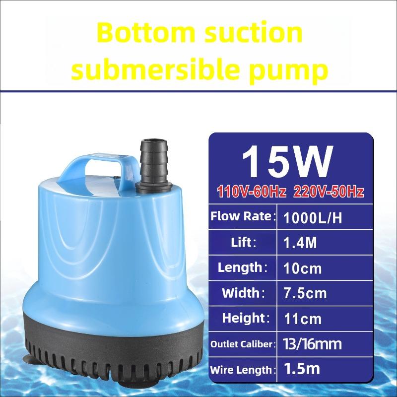Fish Tank Water Pump Waterproof Protection Submersible Pump Fish Tanks Aquarium Silent Pond Pumps Accessories Fishbowl Supplies