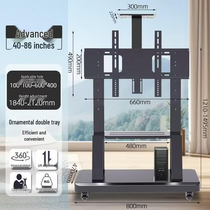 Universal Mobile Floor TV Stand