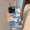 Oriental Blue And White Phone Case For IPhone 17 Pro Max 16 15 14 Pro Max 13 11 Plus Glass Cover