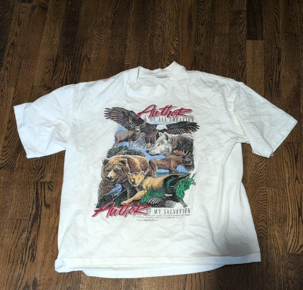 Vintage 1996 One Way Out ; Men’s XL Graphic Tee Unisex T-Shirt XXXXL