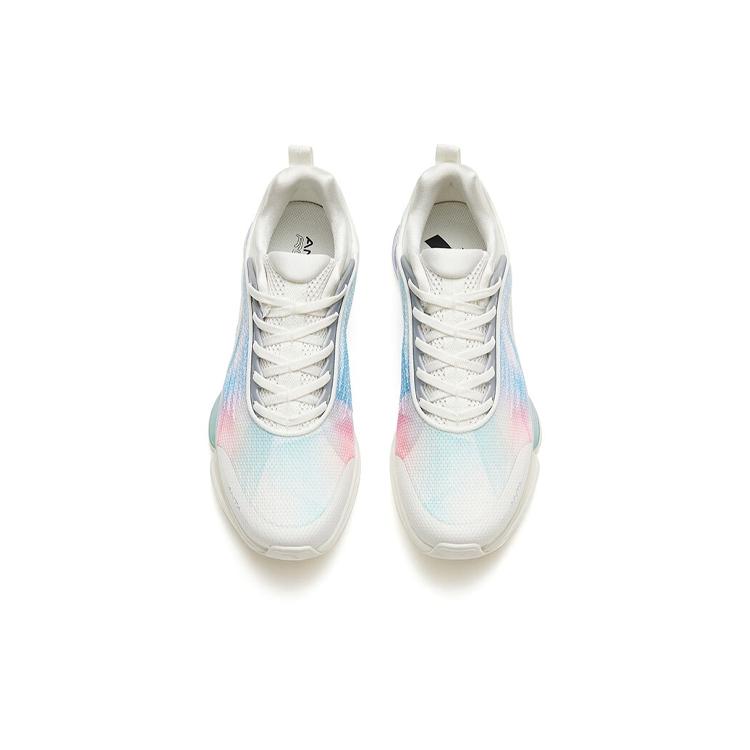 Anta Comfortable Lightweight Rebound Low top Running Shoes Men's Blue Pink 112315501-6