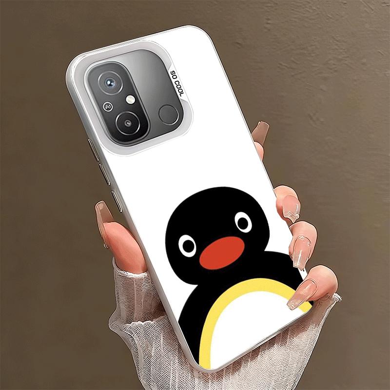 

Cartoon P-Pingu Penguin Soft Phone Case for Xiaomi Redmi 15C 15 14C 13C 12C Poco X5 X6 X7 Pro X3 F8 F7 Ultra M8 13 12 Cover Back Xiaomi Redmi 14C