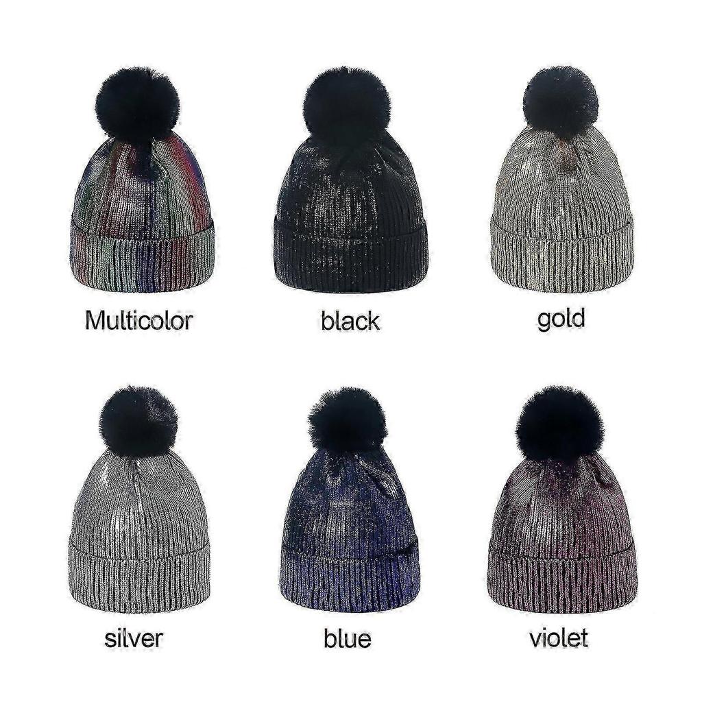 Acrylic Beanie Hat for Women and Girls