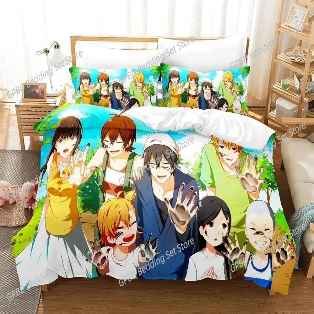 Barakamon 3D NEW Duvet Cover Pillowcase Bedding Set Adult Boy Girl Bedroom Decoration Children Single Double Large