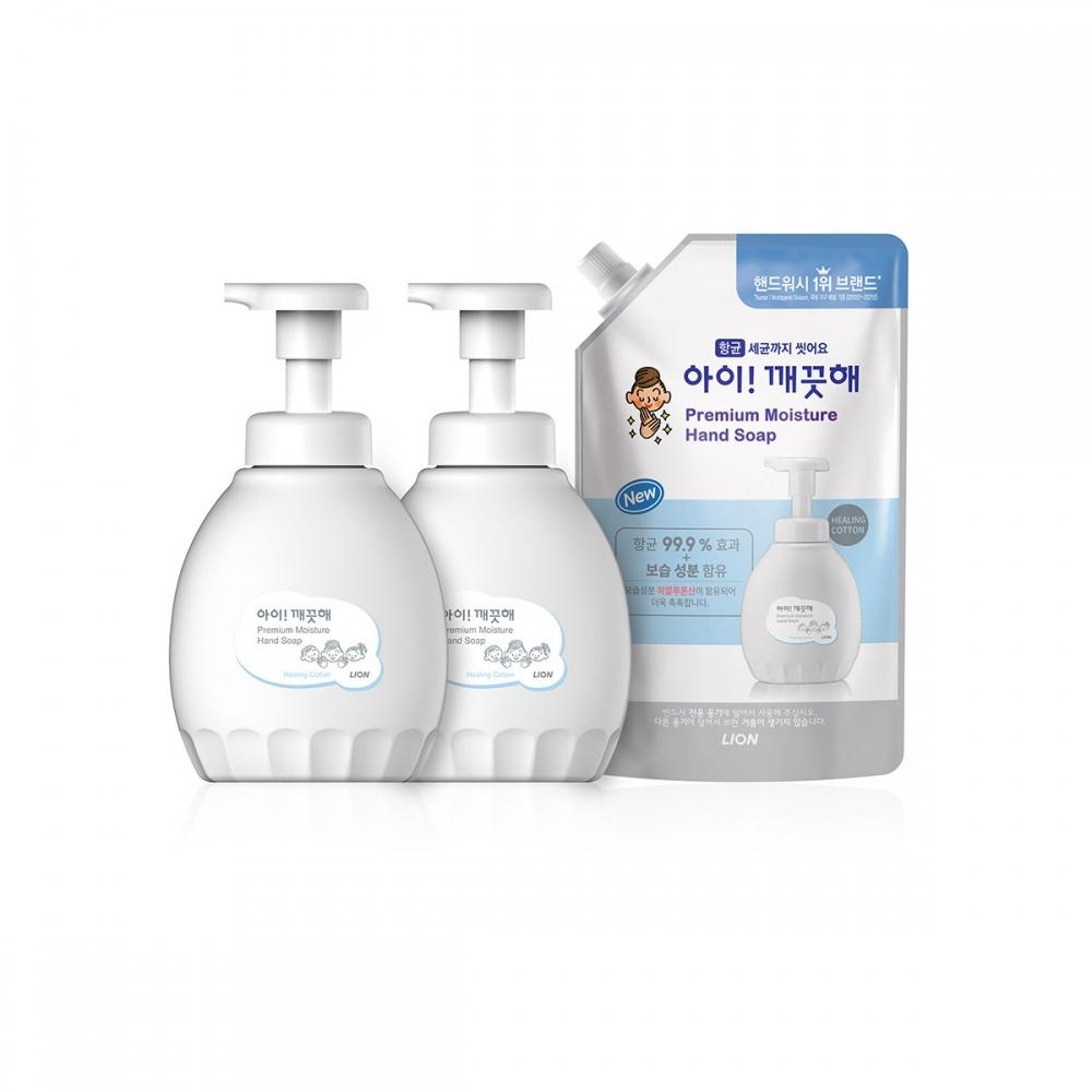 

Средство для мытья рук Eye Clean Premium 450 мл x 2 сменных блока 600 мл