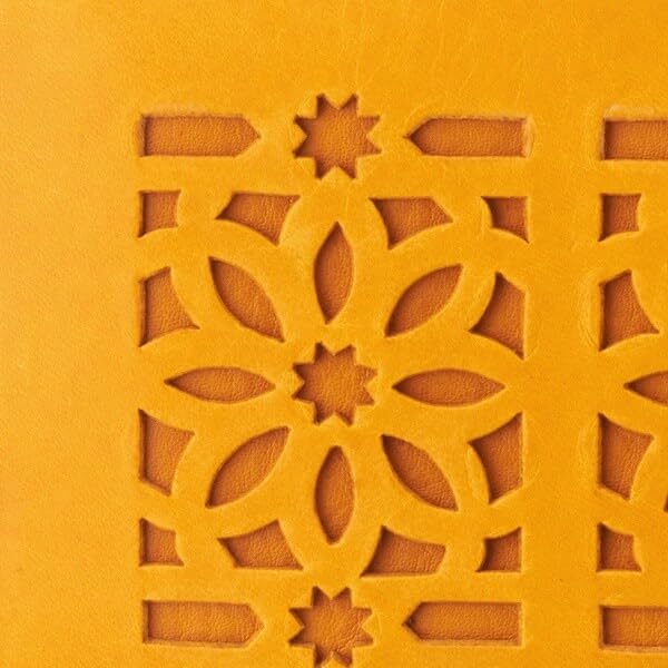 Genten Lochmuster Runde lange Geldbörse