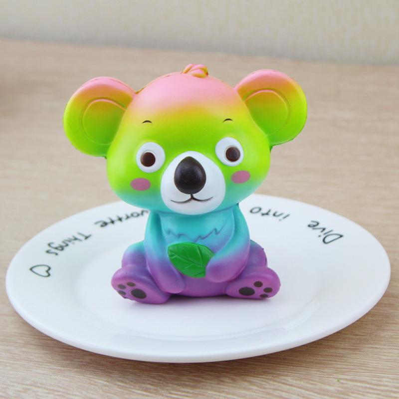 12cm Cute Koala Cream Scented Squishy Toy Slow Rising Squeeze Strap Kid Toy Gift Marketwin